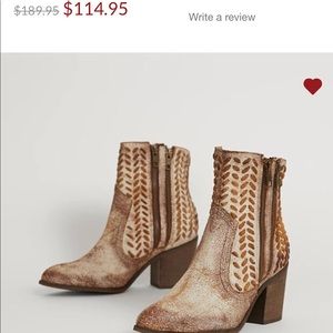 Circle G by Corral leather booties